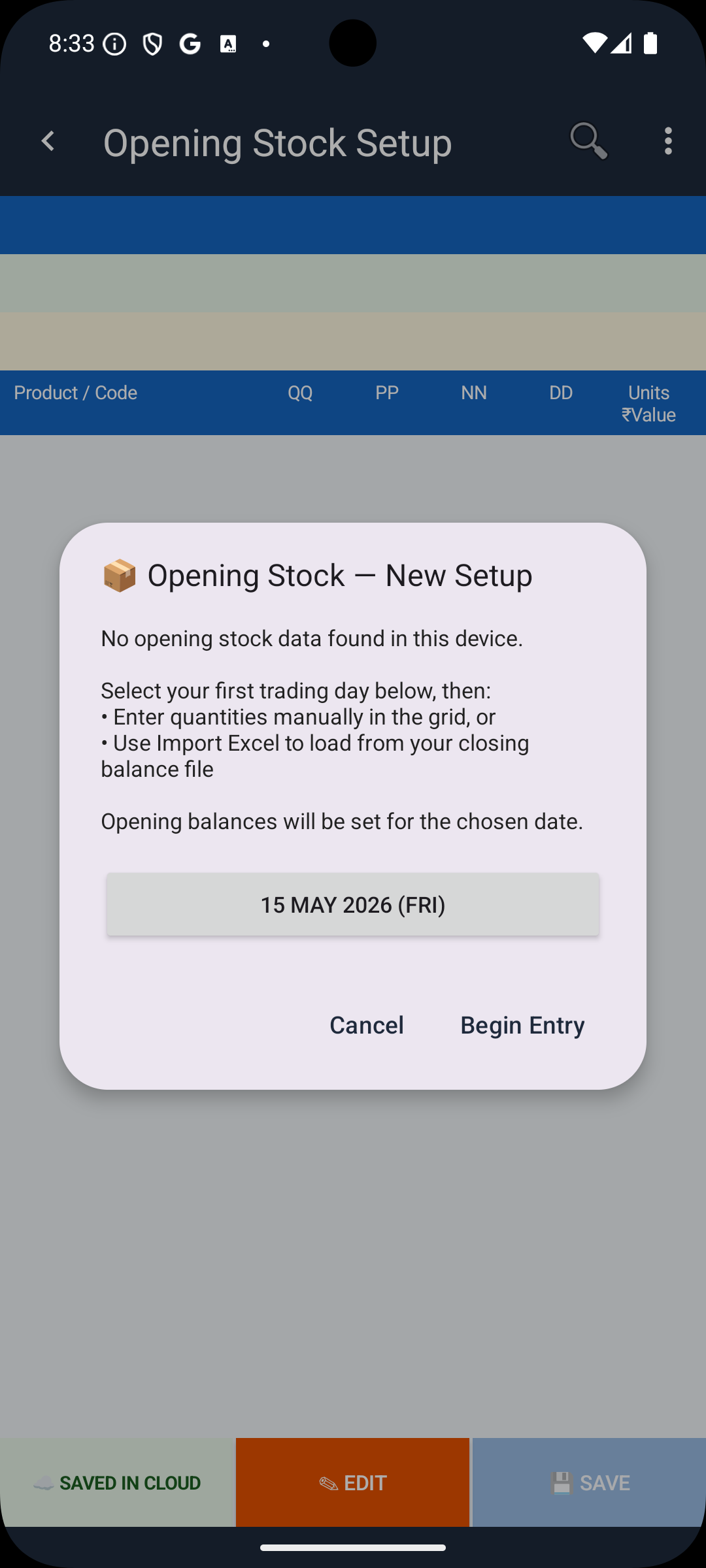 “Opening